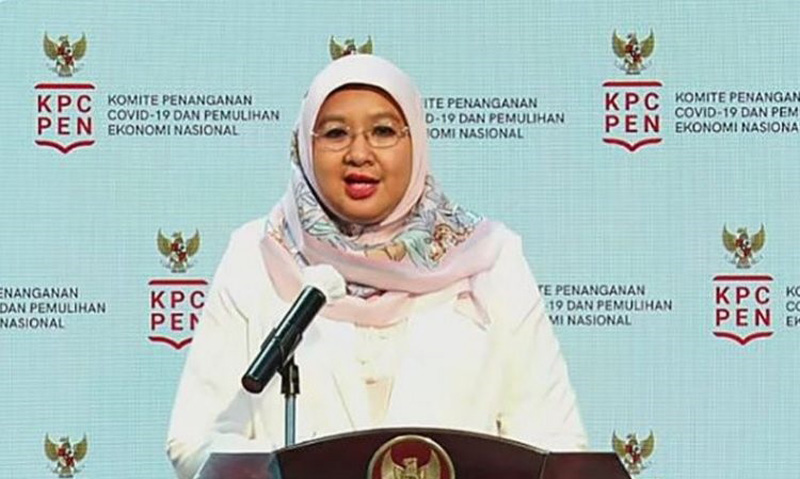 Juru Bicara Kementerian Kesehatan dr Siti Nadia Tarmizi